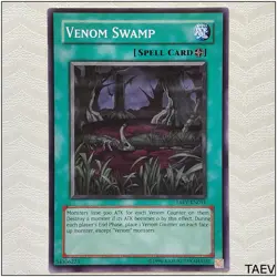 Venom Swamp - TAEV-EN051 - Common Unlimited Yugioh - Image 1