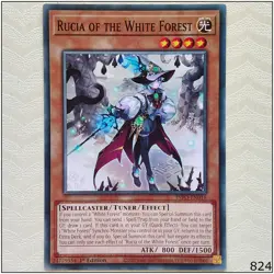 Rucia of the White Forest - INFO-EN016 - Common 1st Edition Yugioh - Image 1