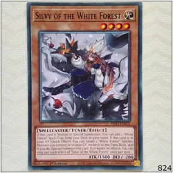 Silvy of the White Forest - INFO-EN015 - Common 1st Edition Yugioh - Image 1