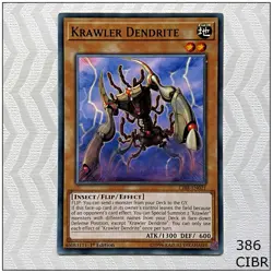 Krawler Dendrite - CIBR-EN021 - Common 1st Edition Yugioh - Image 1