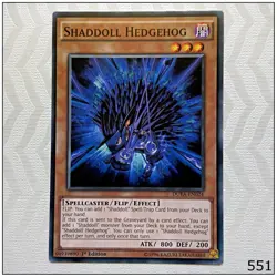 Shaddoll Hedgehog - DUEA-EN024 - Common 1st Edition Yugioh - Image 1