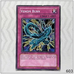 Venom Burn - TAEV-EN071 - Common 1st Edition Yugioh - Image 1