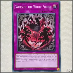 Woes of the White Forest - INFO-EN071 - Common 1st Edition Yugioh - Image 1