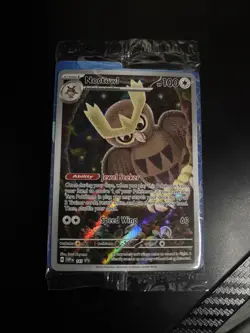 Pokemon Noctowl TCG SVP 141 Stellar Crown ETB Promo Card Sealed - Image 1