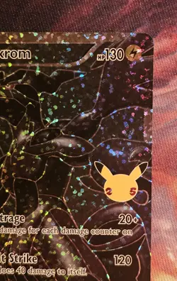 Pokemon TCG Zekrom Celebrations Classic Collection Holo Ultra Rare Card 114/114 - Image 4