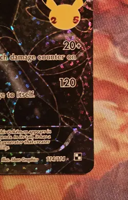 Pokemon TCG Zekrom Celebrations Classic Collection Holo Ultra Rare Card 114/114 - Image 5