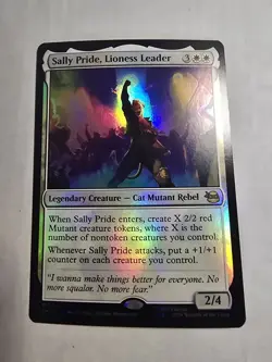 Sally Pride, Lioness Leader (Foil) Rare MTG Ninja Turtles - Image 1