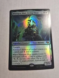 Mutagen Man, Living Ooze Teenage Mutant Ninja Turtles - Near Mint Foil - Image 1