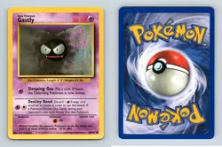 Gastly #50/102 Base Set Common Pokemon 1999 TCG Card - Image 1