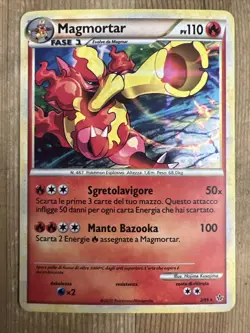 Magmortar - 2/95 - Holo Rare Unleashed Pokemon HP FRENCH - Image 1