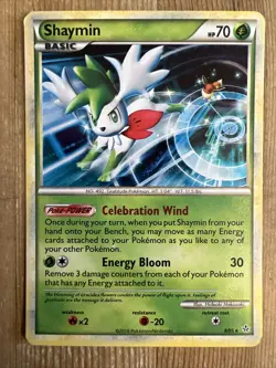 Shaymin - 8/95 - Holo Rare Unleashed Pokemon MP - Image 1