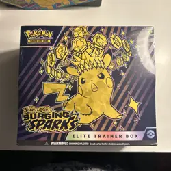 Pokemon TCG Surging Sparks Elite Trainer Box ETB NEW & SEALED - Image 1