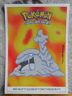 GROTARDMORV / MUK #89 - DUNKIN BOOMER 2000 - CARTE POKEMON - TRES BON ETAT - Image 1