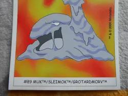 GROTARDMORV / MUK #89 - DUNKIN BOOMER 2000 - CARTE POKEMON - TRES BON ETAT - Image 3