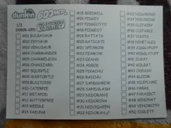 GROTARDMORV / MUK #89 - DUNKIN BOOMER 2000 - CARTE POKEMON - TRES BON ETAT - Image 4