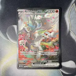 Pokemon TCG Reshiram EX 166/086 Sir English White Flare Mint Condition - Image 1