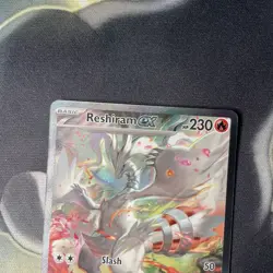 Pokemon TCG Reshiram EX 166/086 Sir English White Flare Mint Condition - Image 2