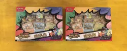2 Pokemon TCG Ascended Heroes First Partners Deluxe Pin Collection NEW (BX Dmg) - Image 1