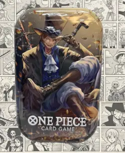 Sabo - One Piece Mini Tin Vol 2 OP-13 Carrying On His Will Art Promo Tin - Image 1