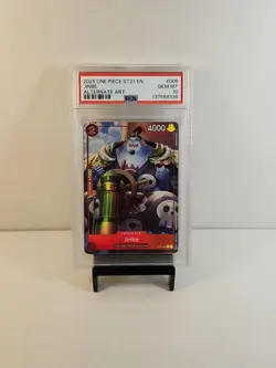 2025 One Piece Starter Deck ST-21 EN #005 Jinbe Alternate Art PSA Gem 10 POP 30 - Image 3