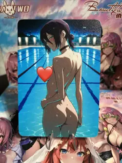 Non-Holo Beautiful Waifu Card Goddess Story CCG Anime Waifu Double Sided - Image 1