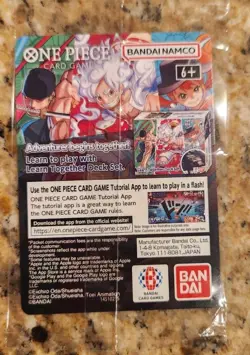 One Piece Monkey D. Luffy US College Basketball Card Illinois Sealed - Image 2