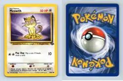Meowth #56/64 Jungle Common Pokemon 1999 TCG Card - Image 1