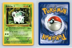 Nidoran #57/64 Jungle Common Pokemon 1999 TCG Card - Image 1