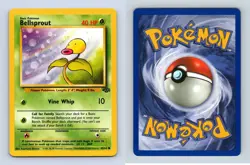 Bellsprout #49/64 Jungle Common Pokemon 1999 TCG Card - Image 1