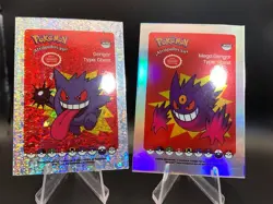 Cracked Ice Holo Who’s That Pokemon Card Set Peru - Gengar - Image 4