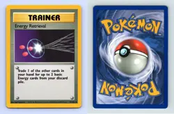 Trainer - Energy Retrieval #81/102 Base Set Uncommon Pokemon 1999 TCG Card - Image 1