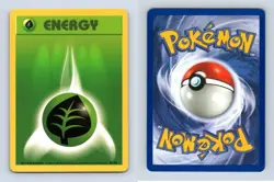 Grass Energy #99/102 Base Set Common Pokemon 1999 TCG Card - Image 1