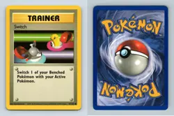 Switch #95/102 Base Set Common Pokemon 1999 TCG Card - Image 1