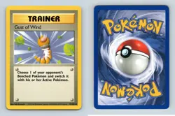 Trainer - Gust Of Wind #93/102 Base Set Common Pokemon 1999 TCG Card - Image 1