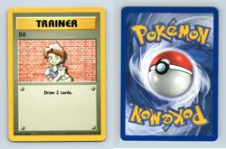 Trainer - Bill #91/102 Base Set Common Pokemon 1999 TCG Card - Image 1