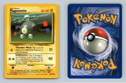Magnemite #53/102 Base Set Common Pokemon 1999 TCG Card - Image 1
