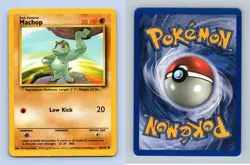 Machop #52/102 Base Set Common Pokemon 1999 TCG Card - Image 1