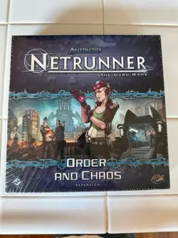 Android Netrunner - Order And Chaos Expansion - LCG Brand New Sealed - Image 1