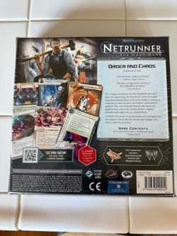 Android Netrunner - Order And Chaos Expansion - LCG Brand New Sealed - Image 2