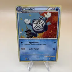 Pokemon Card- Poliwhirl 37/95- Uncommon- HGSS Unleashed- LP/Excellent Condition - Image 3