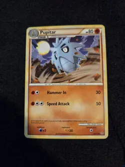 Pupitar 39/95 Unleashed Set Pokemon Card Non Holo Uncommon - Image 1