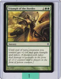 Triumph of the Hordes * New Phyrexia MTG Magic the Gathering - Image 1