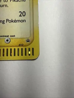 Pikachu 012 Black Star Promo 2003 E-Reader Pokemon TCG - Image 3