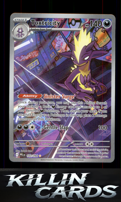 Toxtricity - 103/094 103/094 Pokemon Illustration Rare ME02: Phantasmal Flames C - Image 1