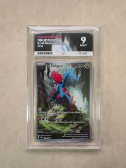 Pokemon TCG - Druddigon - White Flare - 151/086 - Illustration Rare -ACE Grade 9 - Image 1