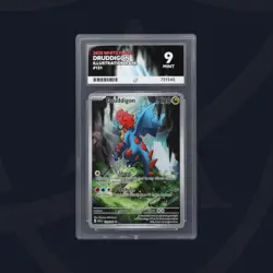 Pokemon TCG - Druddigon - White Flare - 151/086 - Illustration Rare -ACE Grade 9 - Image 2