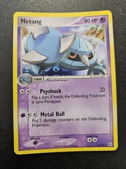 Pokemon EX Hidden Legends Metang Reverse Holo 43/101 NEAR MINT - Image 1