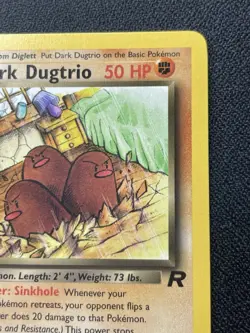Pokemon Dark Dugtrio 23/82 1st Edition Team Rocket Non Holo Rare NM / LP - Image 3