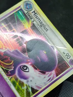 Pokemon Mismagius Unleashed Holo 5/95 HP Condition - Image 3