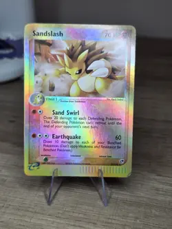 Sandslash 21/100 Reverse Holo EX Sandstorm Pokemon TCG Card - Image 1